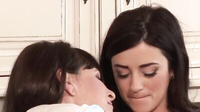 Sexy Mature Seduces Beautiful Lady
