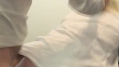 Mature grandma sucking dick