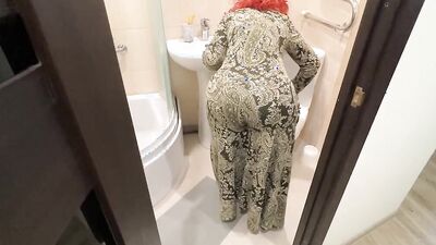 homemade anal sex with milf in thong with a big ass