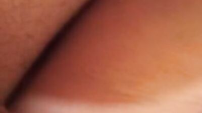 sex in the bedroom. penetrated into the ass on dry, and then filled her chocolate eye with sperm