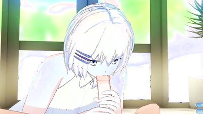 Itsuka Shidou X Tobiichi Origami having sex in hotel longue