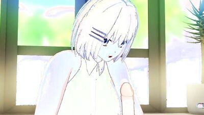Itsuka Shidou X Tobiichi Origami having sex in hotel longue