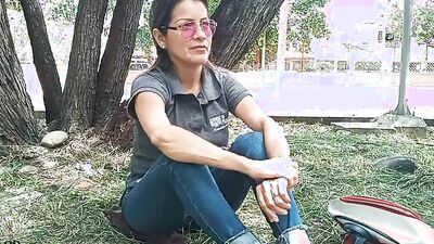 I invite my best friend to the park and we end up fucking