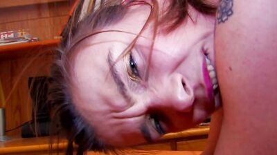 Busty French mature hasn't been fucked for a long time, so she accepted DP and anal