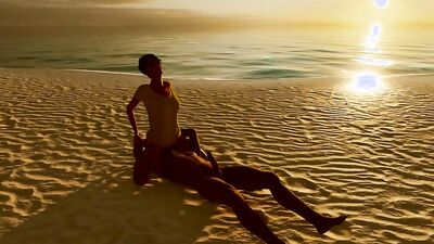 3DXChat - Romantic California - Wet Mommy (Relax version)