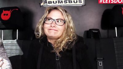 Izzy Mendosa is riding stranger's big dick inside the van