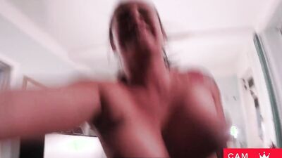 MILF Adrienne Kiss gets her pussy banged by a young stud! CAMBARON