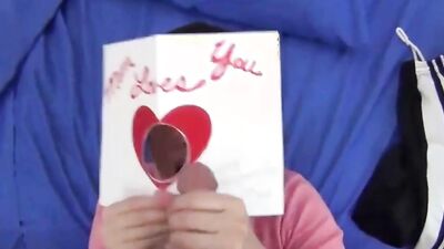 Perverted stepmom is sucking and riding hard cock in the bedroom