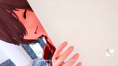 Busty anime chick is craving for some hard pussy nailing