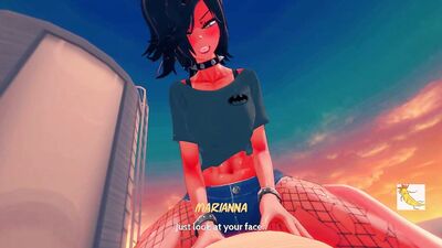 Busty anime chick is craving for some hard pussy nailing