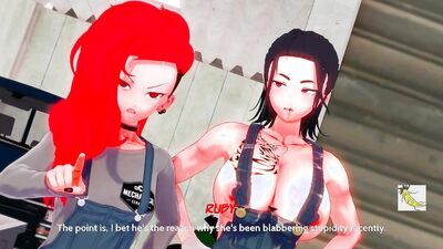 Cock hungey anime chicks are craving for some hard action