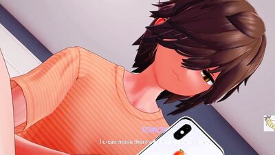 Anime babe is craving for some cunt nailing in this scene