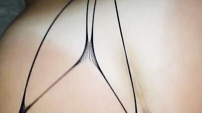 Big booty mature is riding her neighbor's pecker in the bedroom