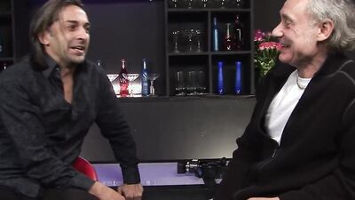 Tony James enjoys in some hard pussy drilling inside the bar