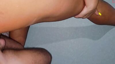 Amateur MILF is stroking a pecker in this close-up footage