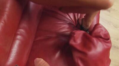 Naughty blonde is getting shagged in this homemade POV video