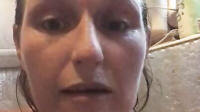 Rachel is having fun in this solo performance in this homemade video
