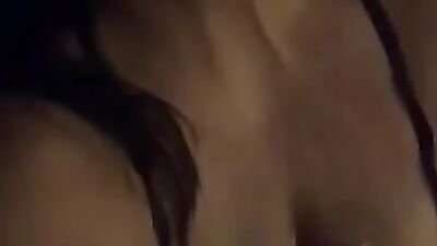 Amateur cute babe films herself while playing with her boobs