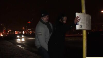 Naughty German babe Tara is getting fucked in this hardcore scene