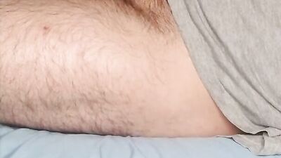 Amateur mature plays with dude's cock in this close-up video