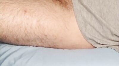 Amateur mature plays with dude's cock in this close-up video