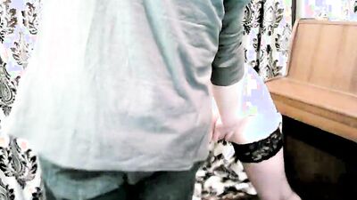 Homemade footage of a MILF getting bonked by her husband