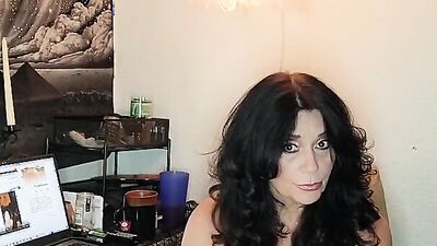 Amateur mature is smoking a cigarette in this fan requested video