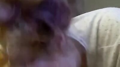 Kate Gordon sucks partner's cock in this close-up video