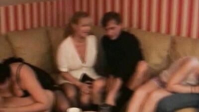 Boris Schwarz is having fun in this hot vintage orgy scene
