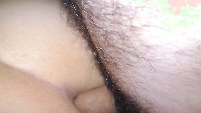 Chubby hairy guy is fucking that amateur MILF in HC video
