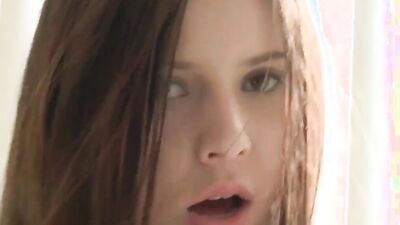 Marvelous girl Lily shows her wet pussy and plays with herself