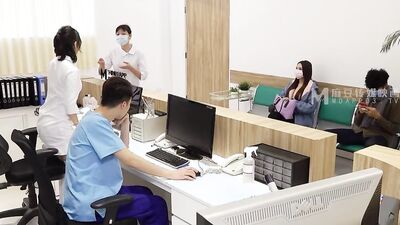 Busty hot doctor got fucked so hard by nurse