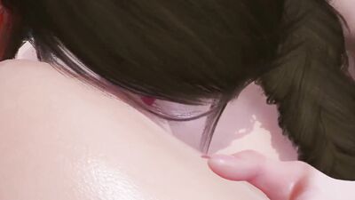 Mature Milf eating Young Asian pussy | 3D Porn