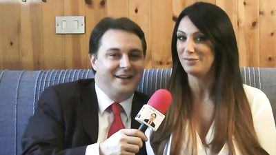 Hot Italian Woman with a Sucker
