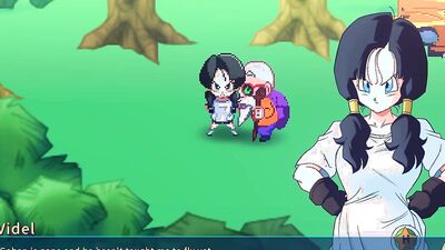 Kame Paradise 3 - Videl sucks a huge cock (Videl sex scene)