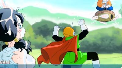 Kame Paradise 3 - Videl sucks a huge cock (Videl sex scene)