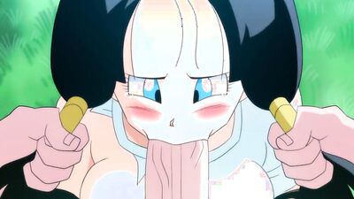 Kame Paradise 3 - Videl sucks a huge cock (Videl sex scene)