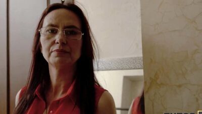 TUTOR4K. Mature swindler better tastes guys dick than gets fucked by prisoners