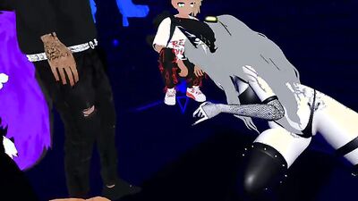 A simp fucks me IRL in VrChat~