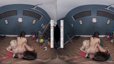 Naughty America Gabbie Carter, LaSirena69, & Skye Blue Fuck A Peeper