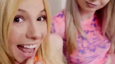 Teen Daughters Devour Daddy'S Dick In Step Fathers Day Threeway