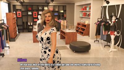 Grandma's House: Sexy Mature Milf In A Clothing Store - Ep10