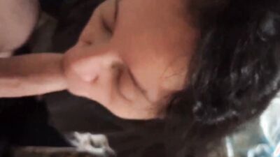 Cute Milf Sucking Penis until all the Milk comes out