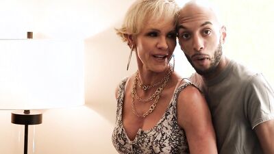 Big-titted Wife And Mom Fucks A Big, Young Cock & Gets A Giant Facial
