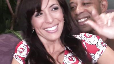 Stunning MILF Loving on a Big Thick Black Cock
