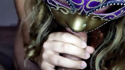 Amateur french blowjob in slow motion