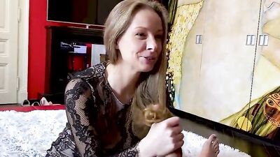 Hot MILF Throatpied In POV Blowjob Homevideo (Lucky Lutro, Kinuski Kakku)