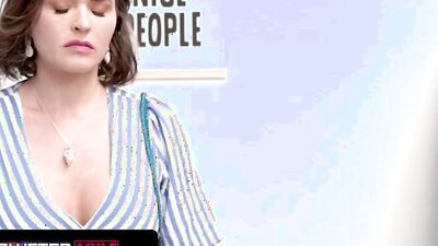 Corrupt security officer takes pussy as a bribe (Krissy Lynn)