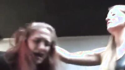 robber vs officer cuntbust catfight