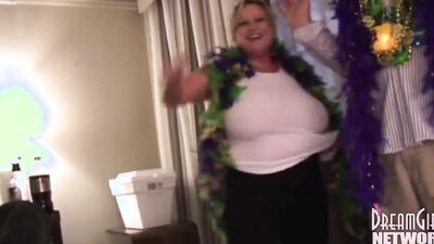 [1280x720] Huge Tit Party In Our Mardi Gras Hotel Room